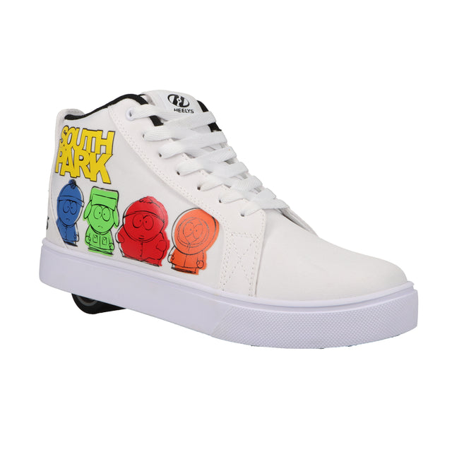 Heelys South Park Racer Mid Sale Item WHITE/YELLOW