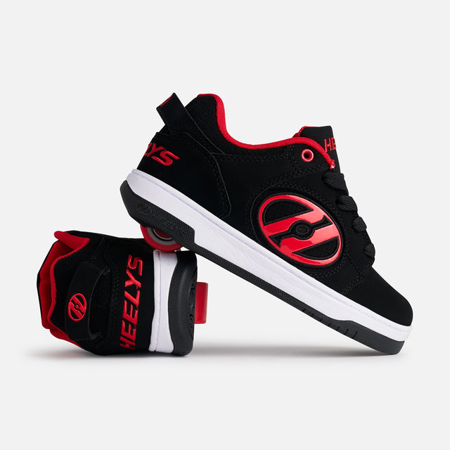 Heelys Voyager Shoes BLACK/RED
