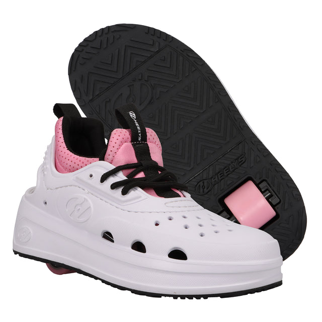 Heelys Wowza Sale Item WHITE/BLACK/PINK