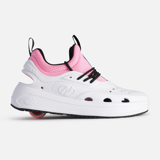heelys Wowza Sale Item WHITE/BLACK/PINK