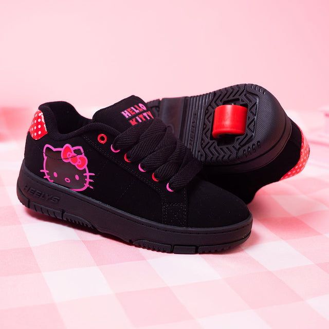Heelys Hello Kitty Kolect Limited Edition BLACK/PINK MULTI