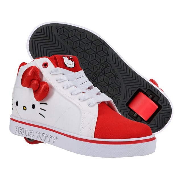 Heelys Hello Kitty Racer 20 Mid Sale Item WHITE/RED