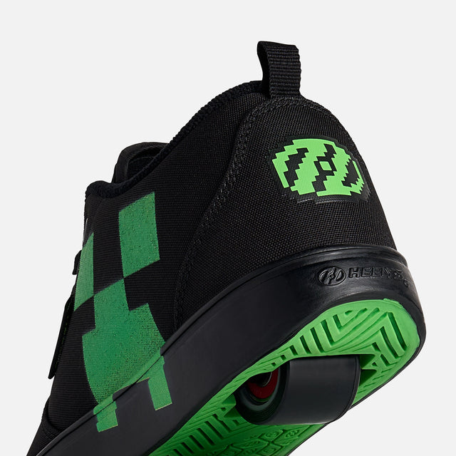 Heelys Minecraft Creeper Pro 20 Limited Edition BLACK/GREEN