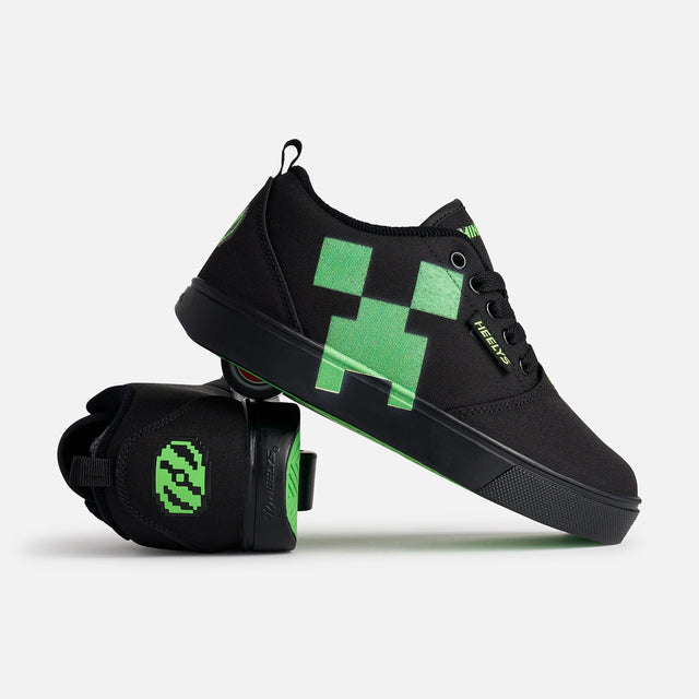 Heelys Minecraft Creeper Pro 20 Limited Edition BLACK/GREEN