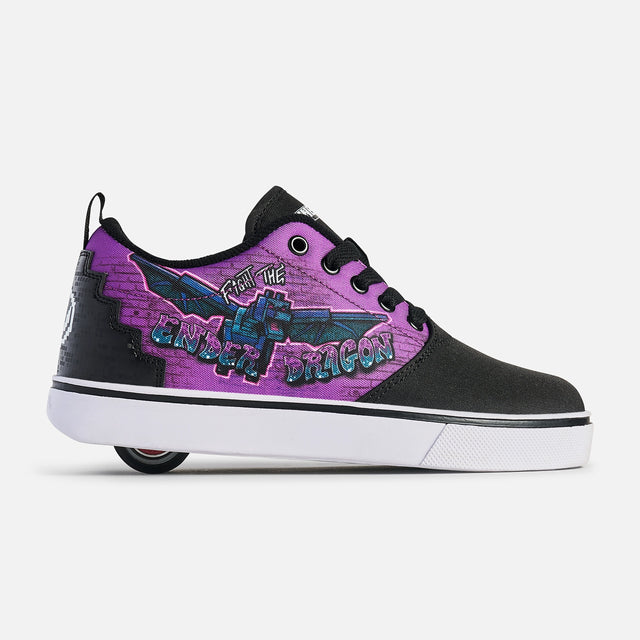 heelys Minecraft Pro 20 Limited Edition BLACK/PURPLE/PINK
