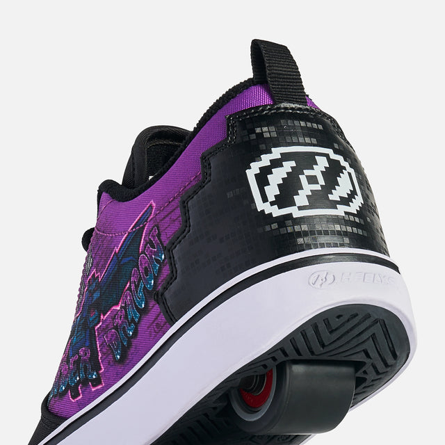 Heelys Minecraft Pro 20 Limited Edition BLACK/PURPLE/PINK