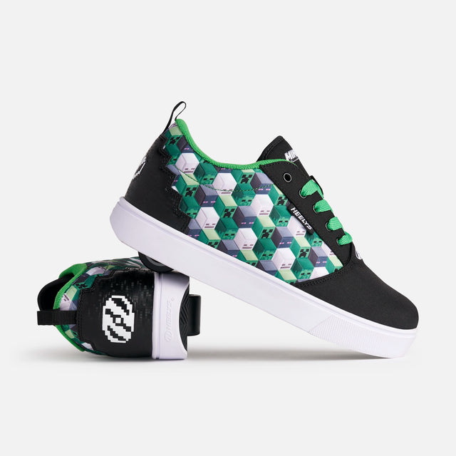 Heelys Minecraft Pro 20 Sale Item BLACK/GREEN/WHITE