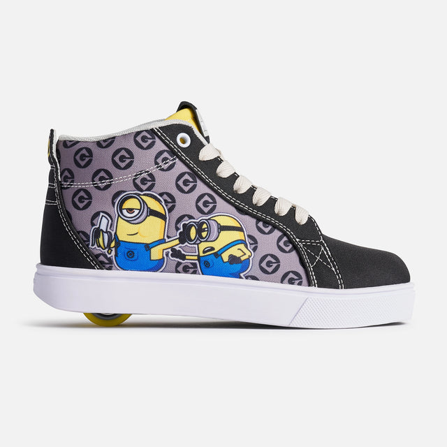 heelys Minions Racer 20 Mid Limited Edition BLACK/GREY/YELLOW