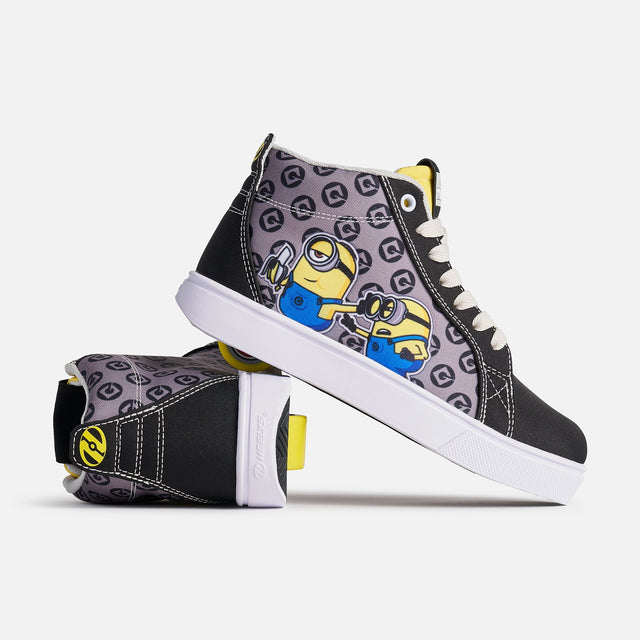 Heelys Minions Racer 20 Mid Limited Edition BLACK/GREY/YELLOW