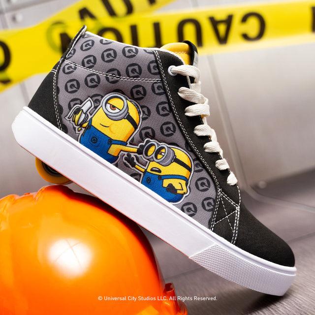 Heelys Minions Racer 20 Mid Limited Edition BLACK/GREY/YELLOW
