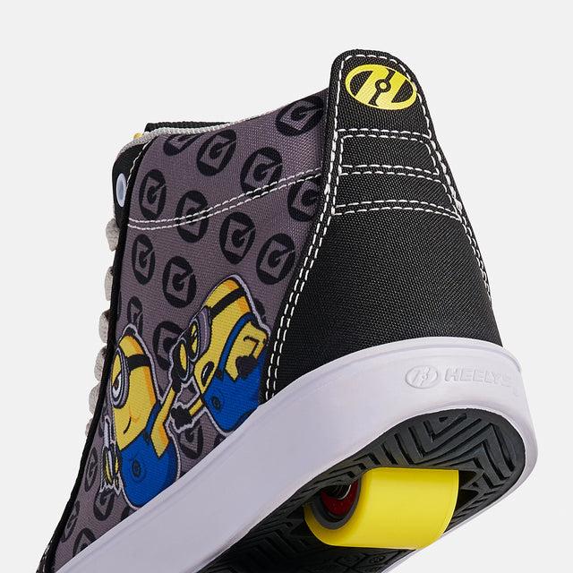 Heelys Minions Racer 20 Mid Limited Edition BLACK/GREY/YELLOW