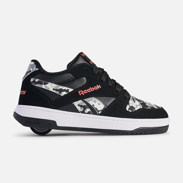heelys Reebok Bb4500 Low Limited Edition BLACK/WHITE/RED