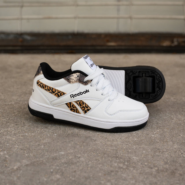 Heelys Reebok Bb4500 Low Limited Edition WHITE/NIGHT BLACK