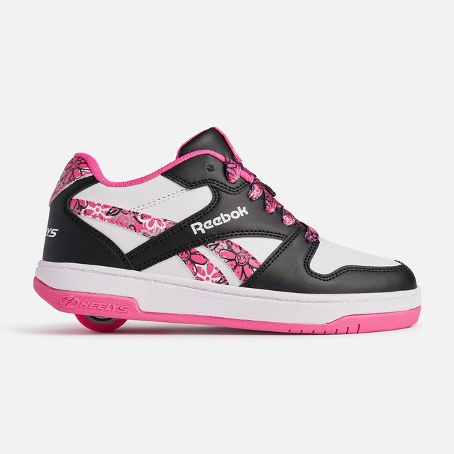 heelys Reebok Bb4500 Low Sale Item BLACK/WHITE/PINK