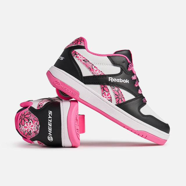 Heelys Reebok Bb4500 Low Sale Item BLACK/WHITE/PINK