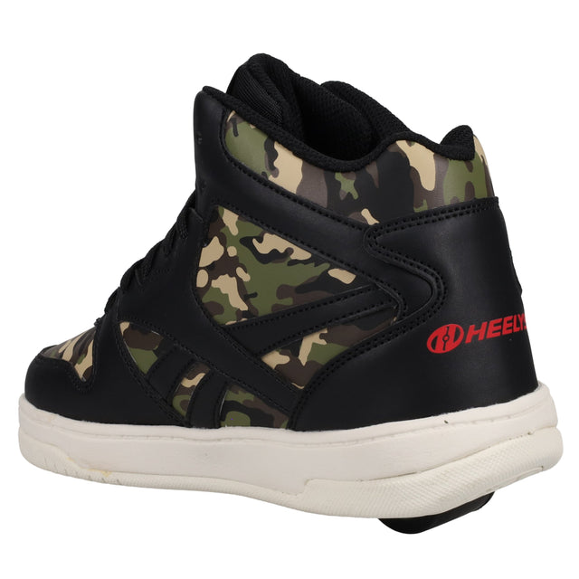 Heelys Reebok BB4500 Mid Sale Item BLACK/CAMO/WHITE
