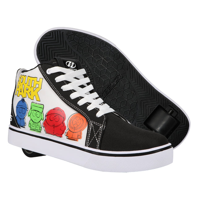 Heelys South Park Racer Mid Sale Item BLACK/WHITE/YELLOW