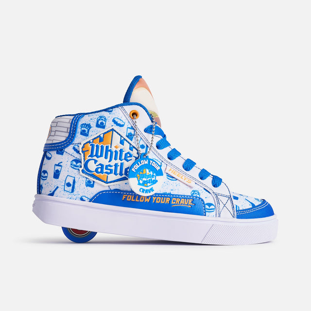 heelys White Castle Slider Riders Limited Edition WHITE/BLUE