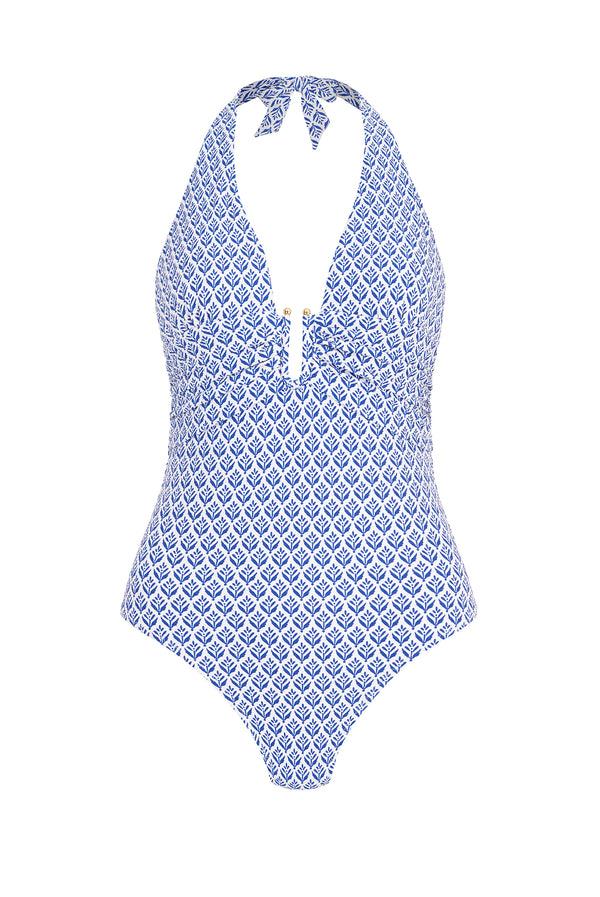 Heidi Klein Cape Cod U-Bar Halterneck Swimsuit Swimsuit