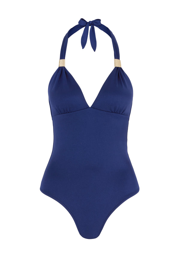 Heidi Klein Beau Soleil Slider Halterneck Swimsuit