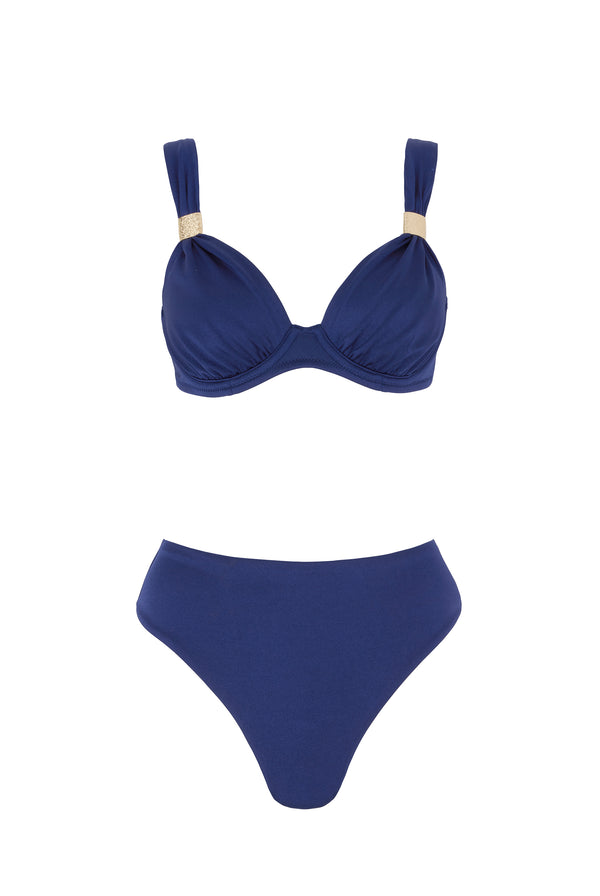Heidi Klein Beau Soleil Slider Plunge Bikini