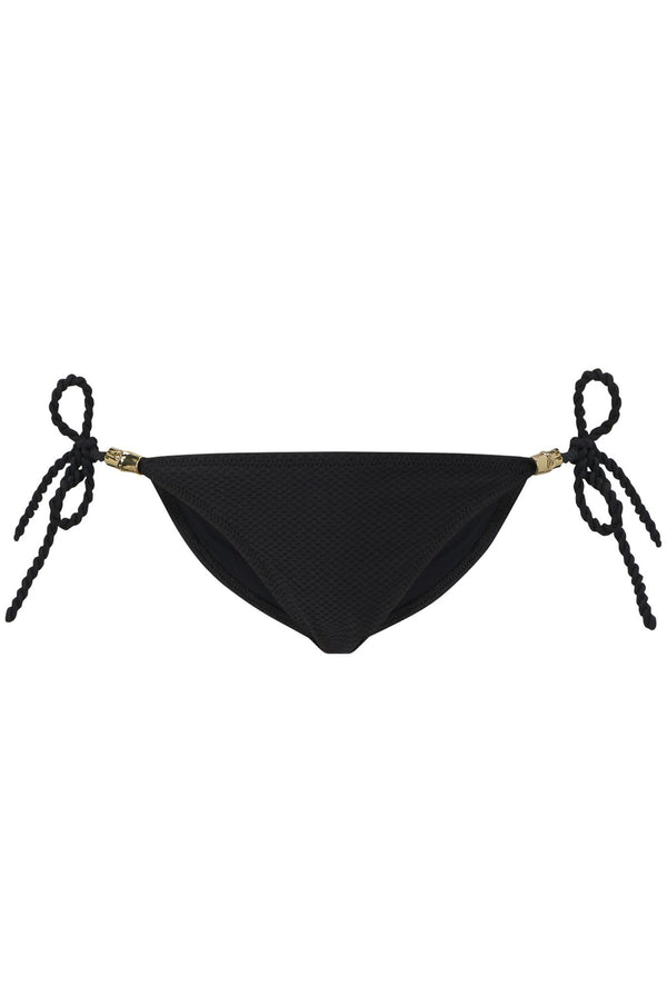Heidi Klein Black Triangle Bottom BIKINI BOTTOM