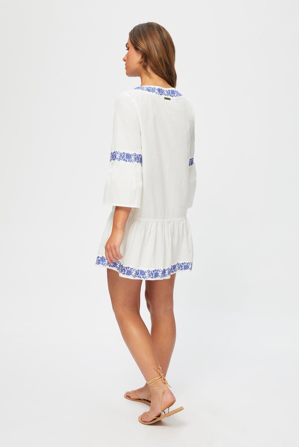 Heidi Klein Cannes Lace Front Kaftan