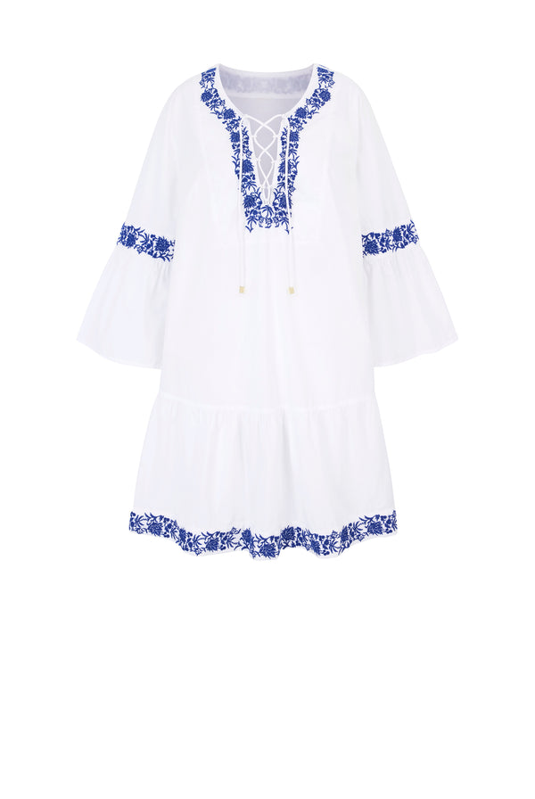 Heidi Klein Cannes Lace Front Kaftan