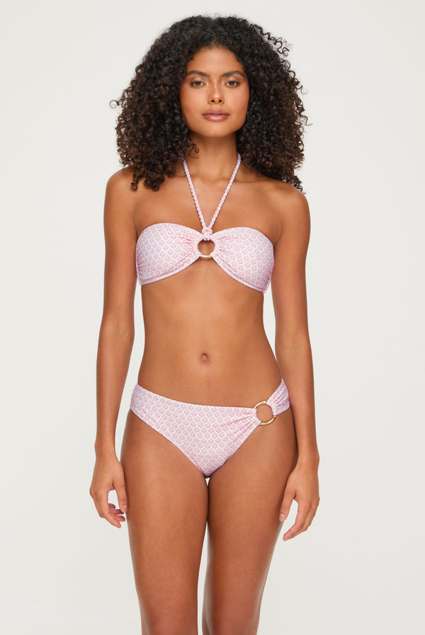 Heidi Klein Cap Ferrat Ring Bandeau Bikini