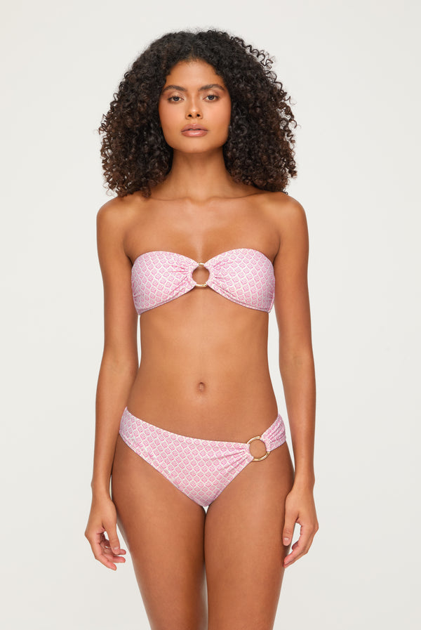 Heidi Klein Cap Ferrat Ring Bandeau Bikini