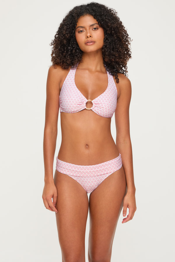 heidi klein Cap Ferrat Ring Halterneck Bikini