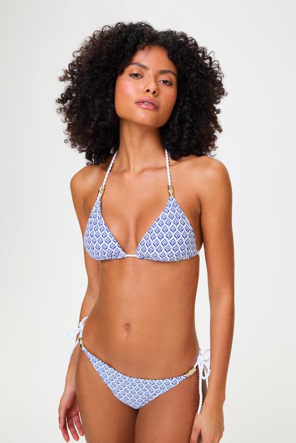 heidi klein Cape Cod Rope Triangle Top