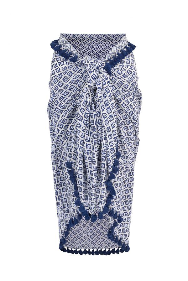 Heidi Klein Cape Cod Tassel Trim Sarong