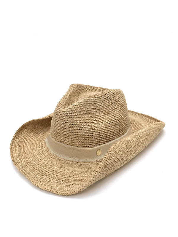 Heidi Klein Cape Elizabeth Raffia Cowboy Hat HAT