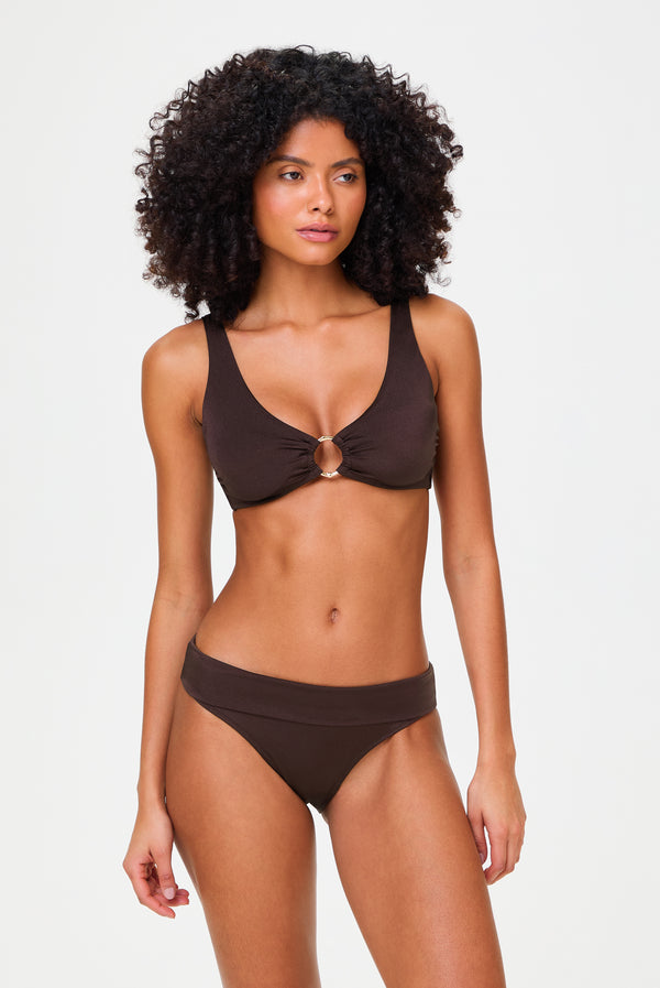 Heidi Klein Coco Palm Ring Top