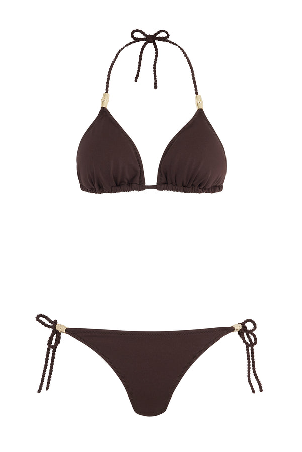 Heidi Klein Coco Palm Triangle Bikini