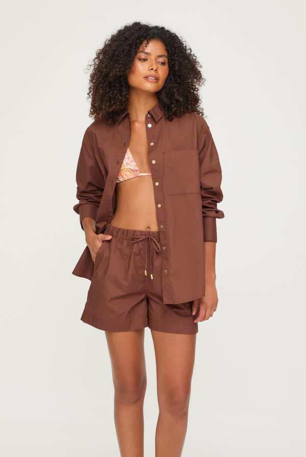 Heidi Klein Grasse Oversized Beach Shirt