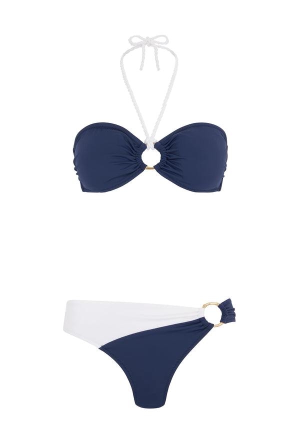 Heidi Klein Heron Bay Ring Bandeau Bikini