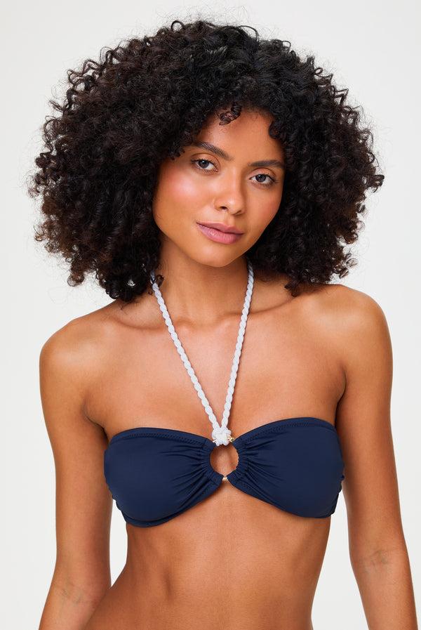 Heidi Klein Heron Bay Ring Bandeau Bikini