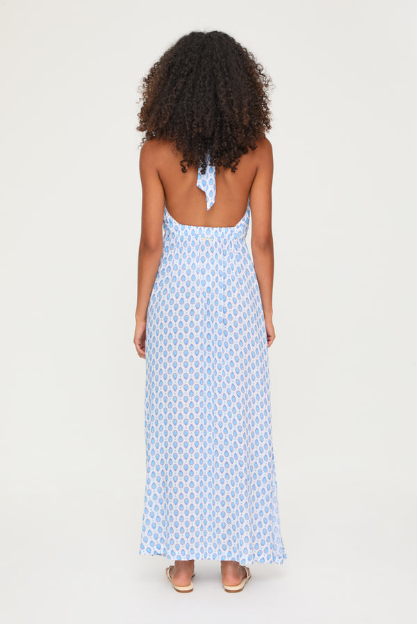 Heidi Klein La Croisette Halterneck Maxi Dress