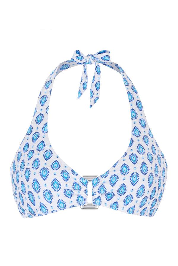 Heidi Klein La Croisette Rectangle Halterneck Top