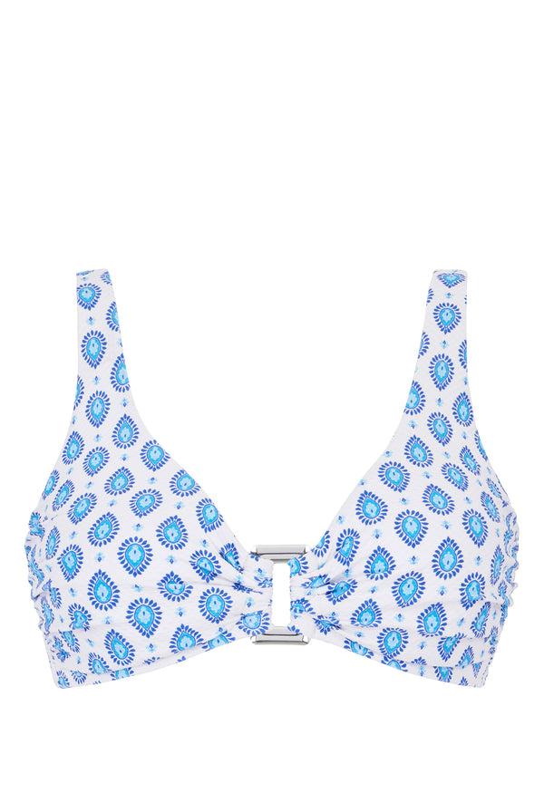 Heidi Klein La Croisette Rectangle Plunge Top