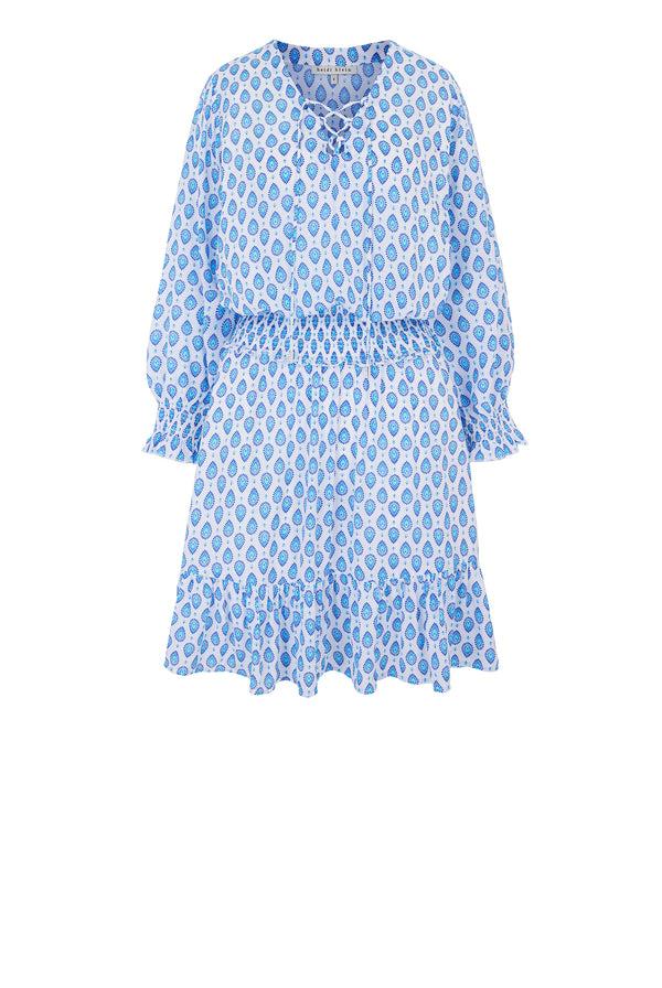 Heidi Klein La Croisette Smocked Waist Mini Dress