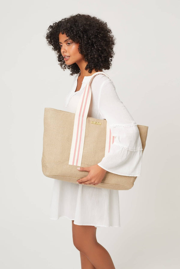 heidi klein Lisbon Canvas Beach Bag BAG