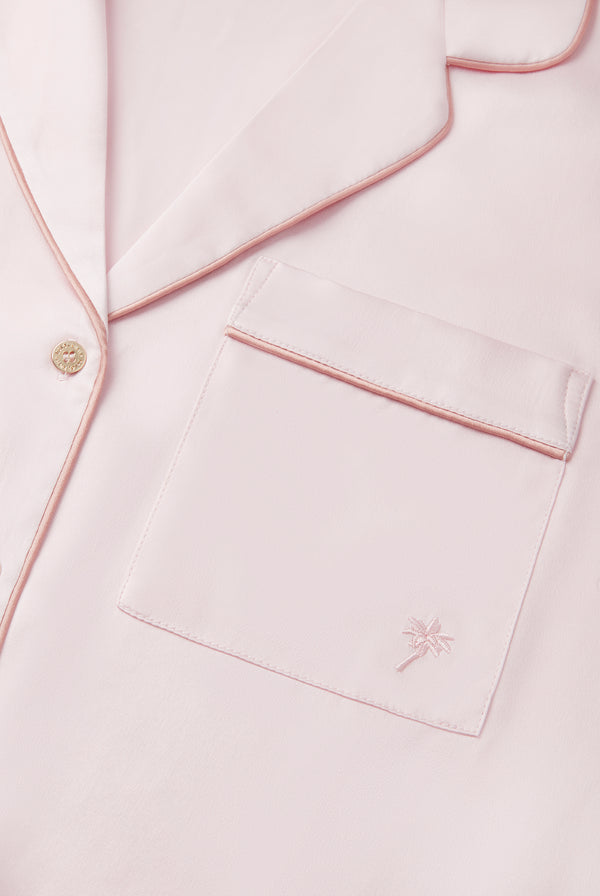 Heidi Klein Lucca Short Sleeve Silk Pyjama Set