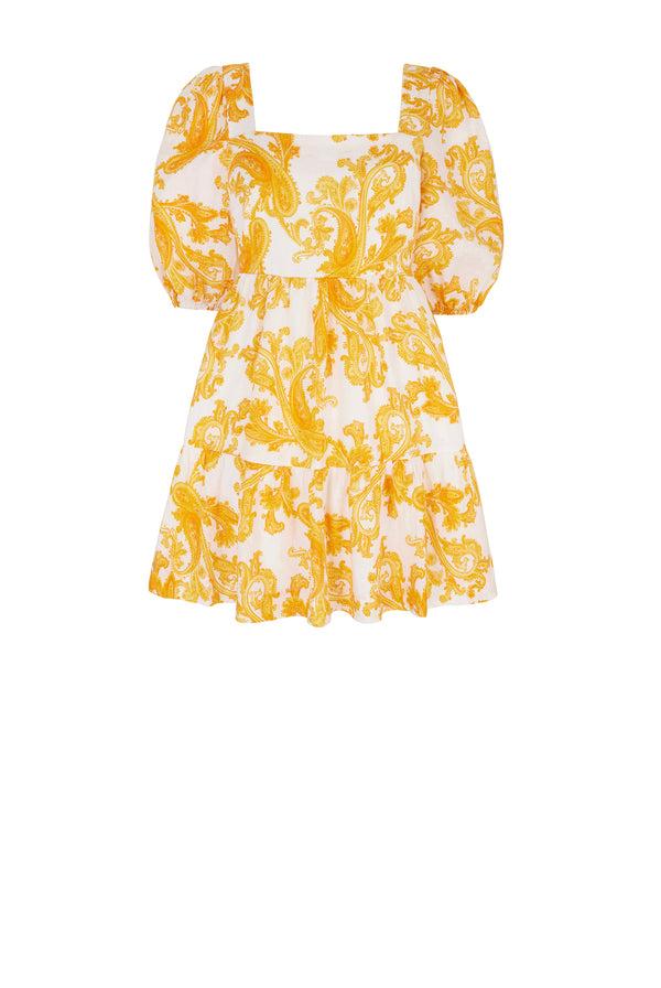 Heidi Klein Mandelieu Square Neck Mini Dress