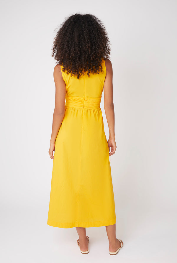 Heidi Klein Mimosa Plunge Midi Dress