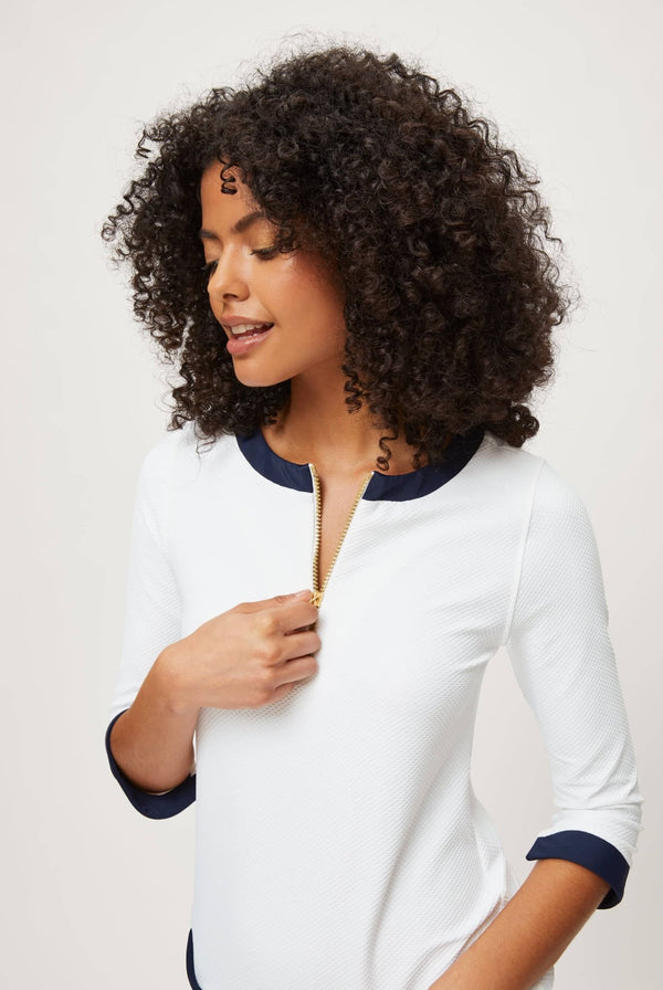 Heidi Klein Montauk Long Sleeve Vest