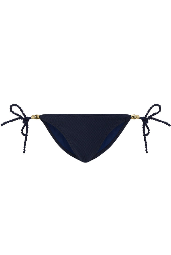 Heidi Klein Navy Triangle Bottom BIKINI BOTTOM