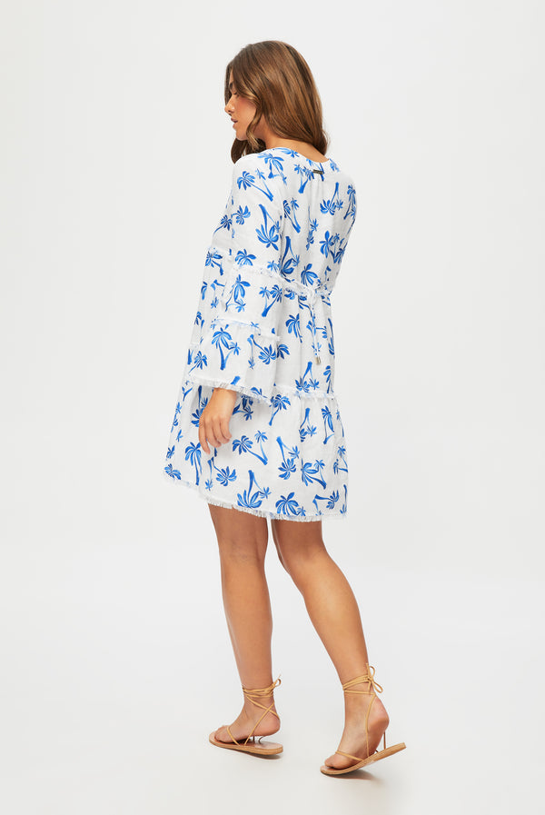 Heidi Klein Palm Beach Linen Kaftan